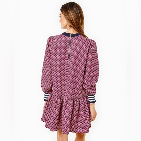 NWT Addison Bay Active Crepe Vine Dress Sz L - Picture 4 of 11